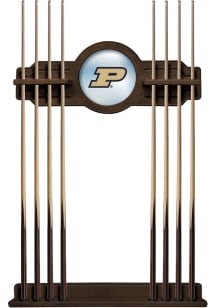Purdue Boilermakers Solid Wood Cue Rack Pool Table