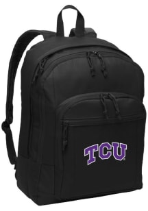 Jardine TCU Horned Frogs Black University Backpack