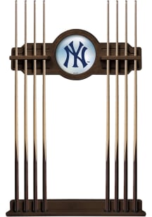 New York Yankees Solid Wood Cue Rack Pool Table Accessories