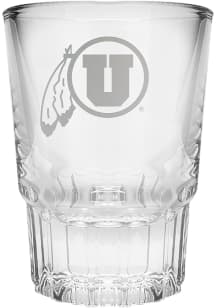 Utah Utes 2oz Prism Etch Shot Glass