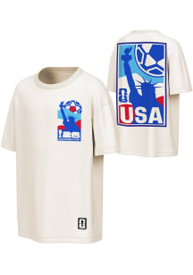 FIFA USA White World Cup 26 Post Card Short Sleeve T Shirt