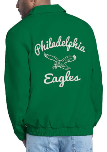 Starter Philadelphia Eagles Mens Kelly Green Retro Franchise Light Weight Jacket