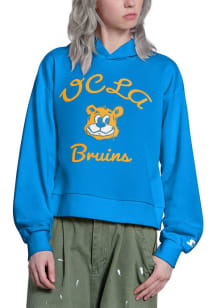 Starter UCLA Bruins Womens Light Blue Baseline Hooded Sweatshirt