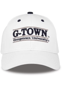 Georgetown Hoyas The Game Nickname Bar Adjustable Hat - White
