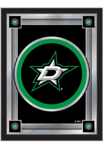 Dallas Stars Logo Hanging Back Bar Mirror