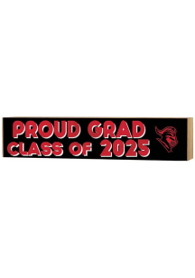 KH Sports Fan Rutgers Scarlet Knights 3x13 Block Sign Class of 2025 Sign - Black