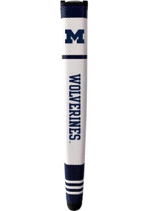 Michigan Wolverines White Grip Stripe Putter Cover