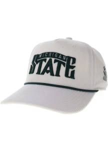 Michigan State Spartans Roadie Adjustable Hat - White