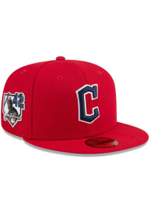 New Era Cleveland Guardians Mens Red 2026 Jackie Robinson Day  59FIFTY Fitted Hat