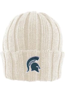 LogoFit Michigan State Spartans Ivory Watchman Womens Knit Hat