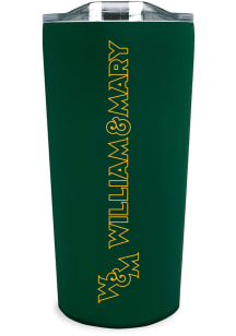 William & Mary Tribe 18oz Soft Touch Stainless Steel Tumbler - Green