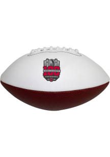 Ohio State Buckeyes Logo Brands Primary Autograph Autograph Football