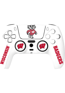 Wisconsin Badgers PS5 Bundle Controller Skin Computer Accessory