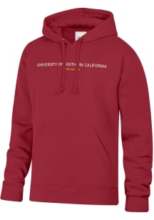 Gear For Sports USC Trojans Mens Cardinal Red Big Cotton Long Sleeve Hoodie