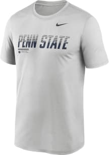 Nike Penn State Nittany Lions Grey DriFit Legend Shift Short Sleeve T Shirt