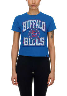 New Era Buffalo Bills Womens Blue Training Camp Short Sleeve T-Shirt