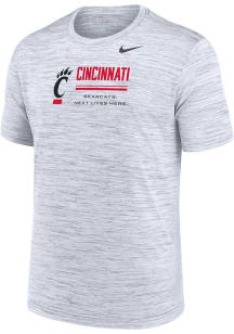 Nike Cincinnati Bearcats White Velocity Legend Short Sleeve T Shirt