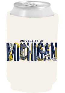 Michigan Wolverines Regina Schachter Coolie - White