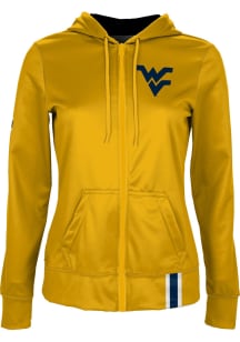 ProSphere West Virginia Mountaineers Womens Gold Solid Light Weight Jacket