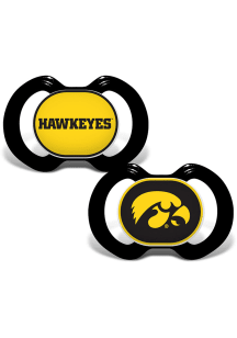 Iowa Hawkeyes 2pk Baby Pacifier