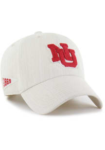 47 Nebraska Cornhuskers Slub Twill Clean Up Adjustable Hat - White