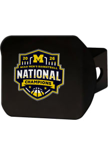 Michigan Wolverines 2026 MBB National Champion Car Accessory Hitch Cover