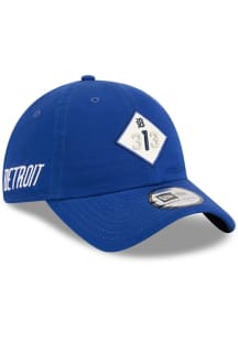 New Era Detroit Tigers Blue Side Patch City Connect Casual Classic Womens Adjustable Hat