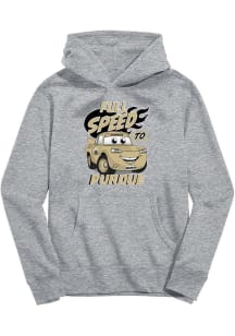Vive La Fete Purdue Boilermakers Toddler Grey Full Speed Long Sleeve Hooded Sweatshirt