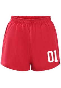 Hype and Vice Nebraska Cornhuskers Womens Red P.E. Shorts