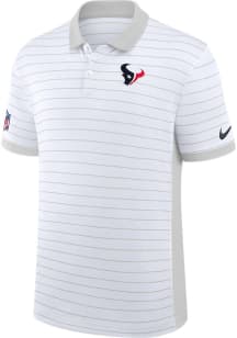 Nike Houston Texans Mens White Sideline Short Sleeve Polo