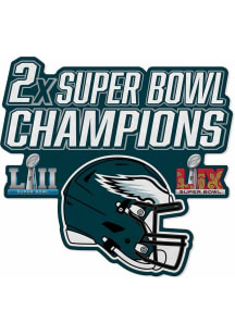 Philadelphia Eagles 2x Champs Sport Shape Pennant - Black