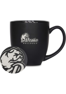 Drake Bulldogs Bistro Ceramic Mug - Black