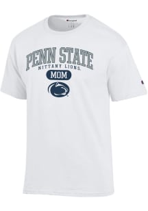 Champion Penn State Nittany Lions White Pill Box Mom Jersey Short Sleeve T Shirt