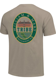 William & Mary Tribe Sand Regal Building Short Sleeve T Shirt