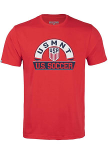 Levelwear USMNT Youth Red Richmond Jr Arch Short Sleeve T-Shirt