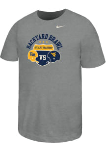 Nike Pitt Panthers Youth Grey Backyard Brawl Short Sleeve T-Shirt