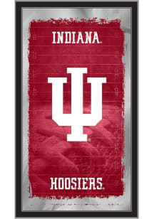 Indiana Hoosiers Football Hanging Back Bar Mirror