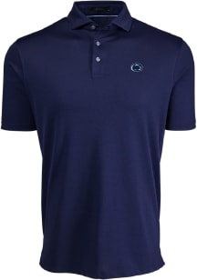 Greyson Penn State Nittany Lions Mens Navy Blue Hyde Short Sleeve Fashion Polo
