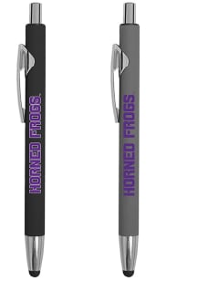 TCU Horned Frogs 2 Pack Pen - Black