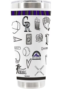 The Memory Company Chicago White Sox Sketchpad 30oz Stainless Steel Tumbler -