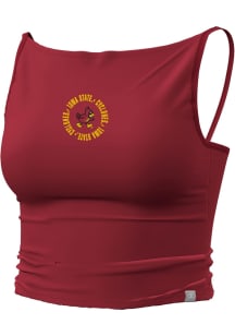 Champion Iowa State Cyclones Womens Cardinal High Neck Tank Top