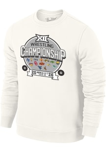 Big 12 Mens Natural 2026 Big 12 Wrestling Championships Long Sleeve Fashion Sweatshirt