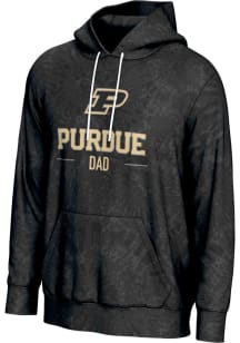 ProSphere Purdue Boilermakers Mens Black Dad Long Sleeve Hoodie