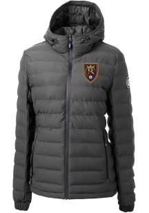 Cutter and Buck Real Salt Lake Womens Graphite Mission Ridge Repreve Heavy Weight Jacket