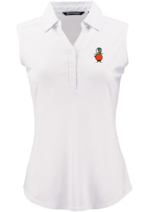 Cutter and Buck UCF Knights Womens White Vault Forge Eco Polo Shirt