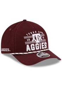 New Era Texas A&M Aggies March Madness 9FORTY Modern Crown Adjustable Hat - Maroon