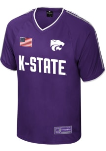 Colosseum K-State Wildcats Mens Purple Replica Soccer Jersey