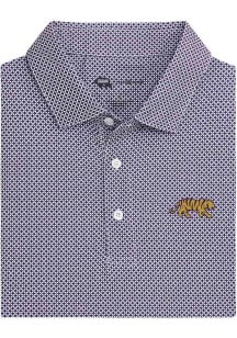 Onward Reserve LSU Tigers Mens Purple Scope Short Sleeve Fashion Polo
