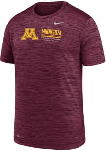 Nike Minnesota Golden Gophers Youth Maroon Velocity Short Sleeve T-Shirt