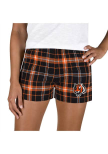 Concepts Sport Cincinnati Bengals Womens Orange Ultimate Flannel Shorts